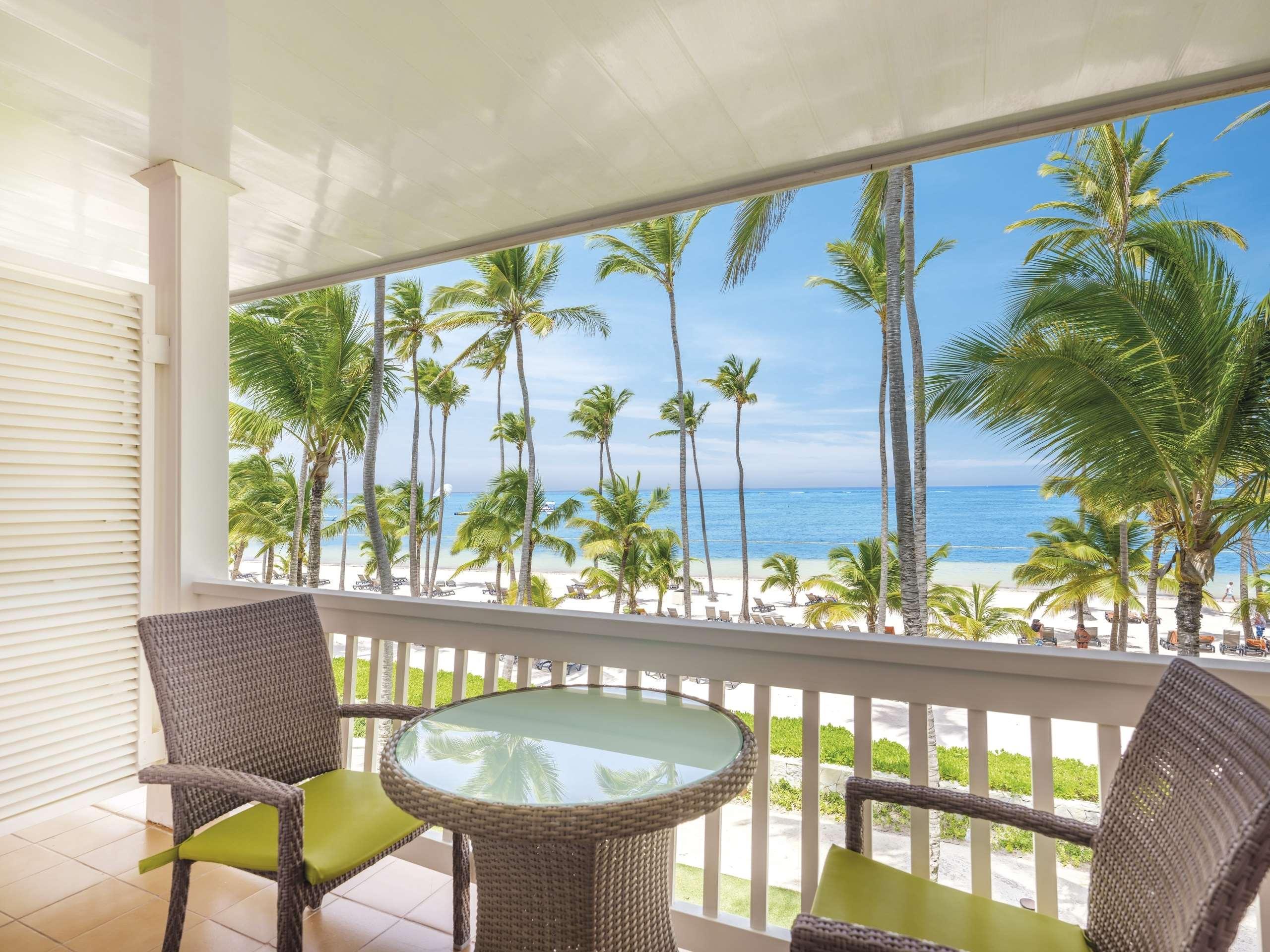 Barceló Bávaro Beach - Adults Only All Inclusive Punta Cana Esterno foto A view from a balcony at the Hard Rock Hotel & Casino Punta Cana
