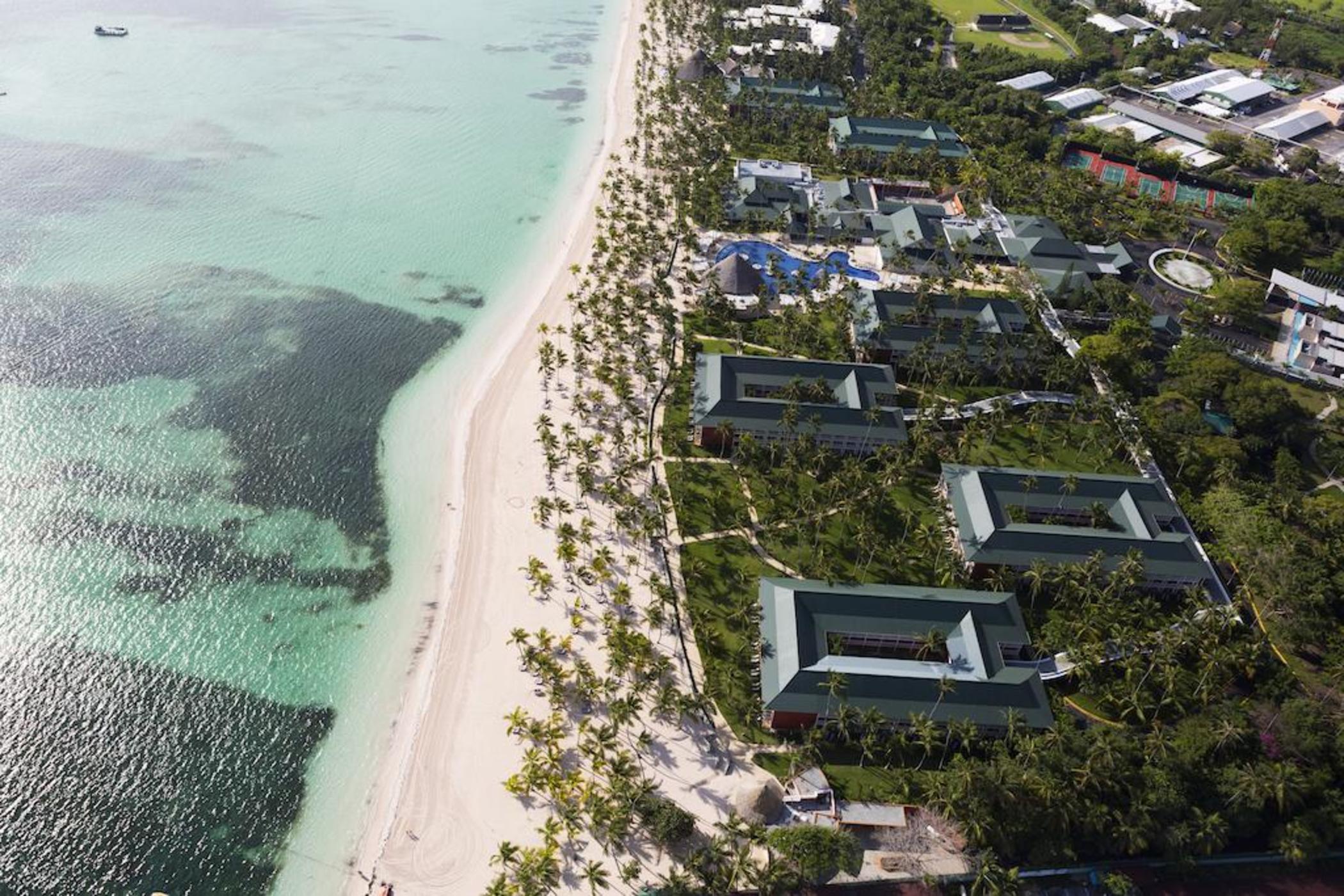 Barceló Bávaro Beach - Adults Only All Inclusive Punta Cana Esterno foto Aerial view of the resort
